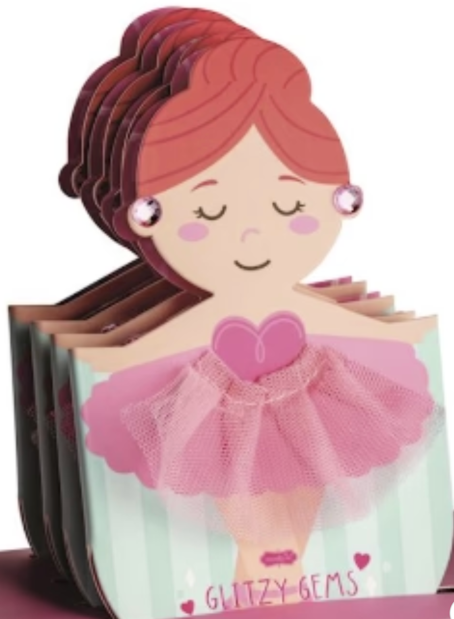 Mud Pie Ballet Sticker Earrings