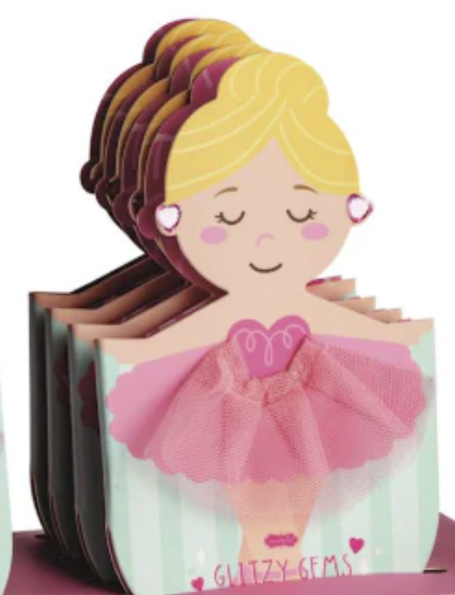 Mud Pie Ballet Sticker Earrings