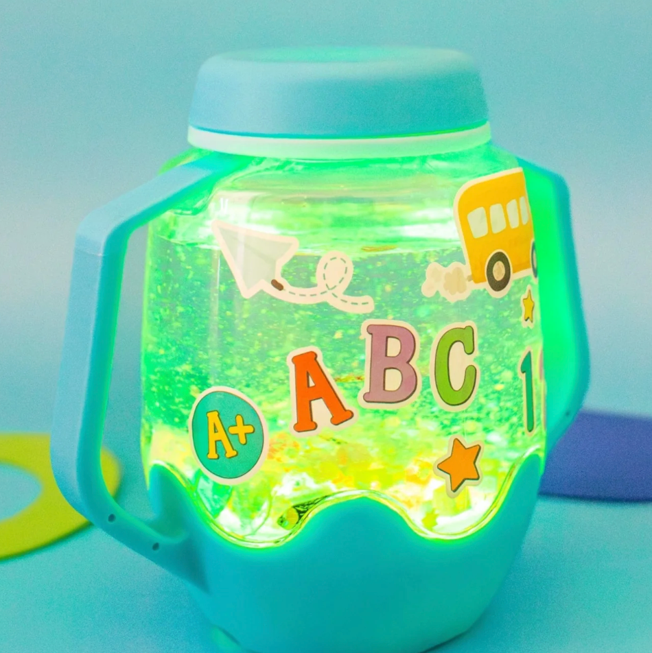 GLO Pals DIY Sensory Play Jar Set - ABC