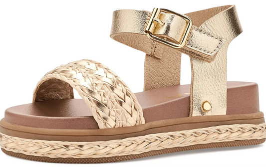 Mia Kids Buffy Sandals  - Gold