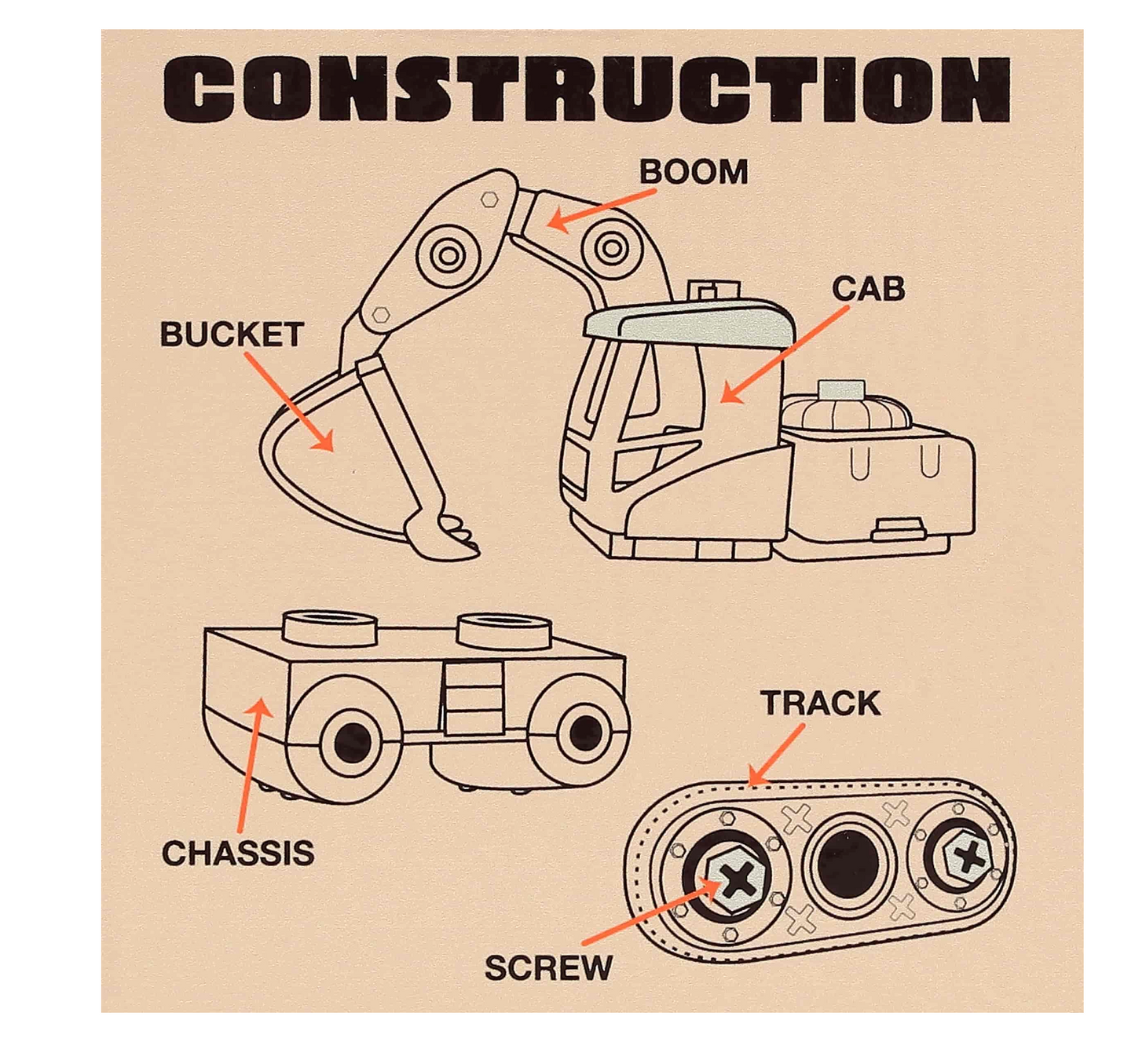 Aurora Take-A-Part Excavator