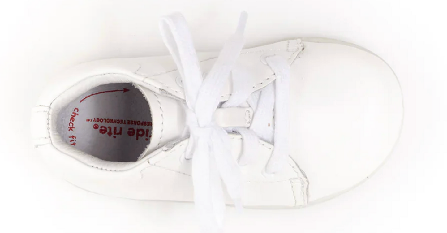 Stride Rite Elliot White Little Kid Shoes