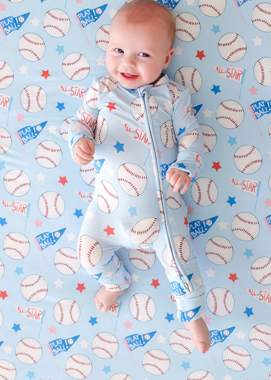 Posh Peanut Convertible One Piece - Play Ball