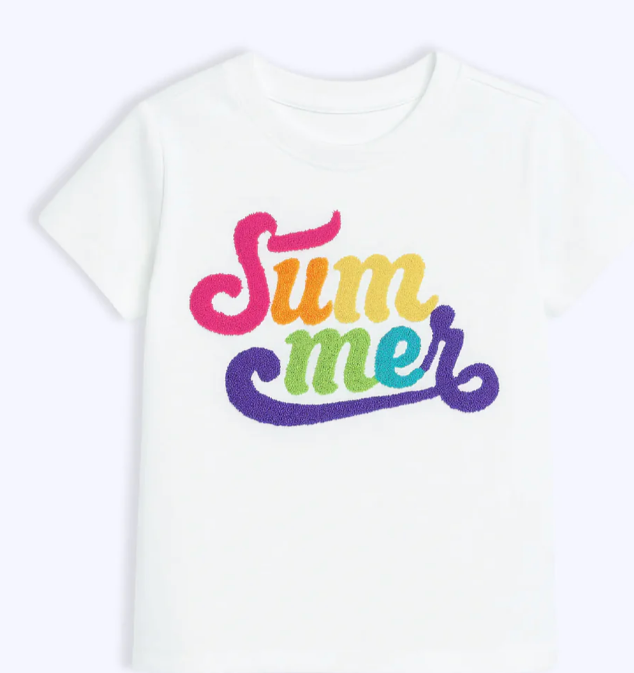 Preppy Goose Summer Applique Short Sleeve Tee