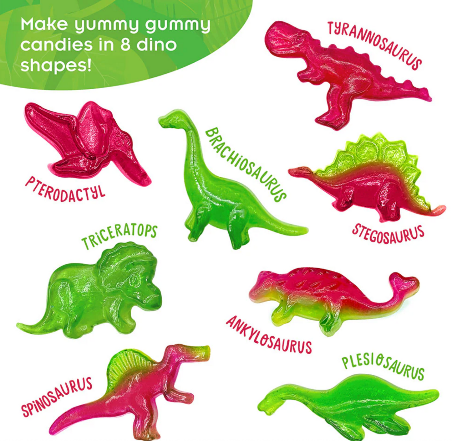 Dinosaur Gummy Candy Lab