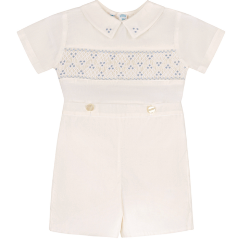Feltman Bros. Heritage Bleu Romper
