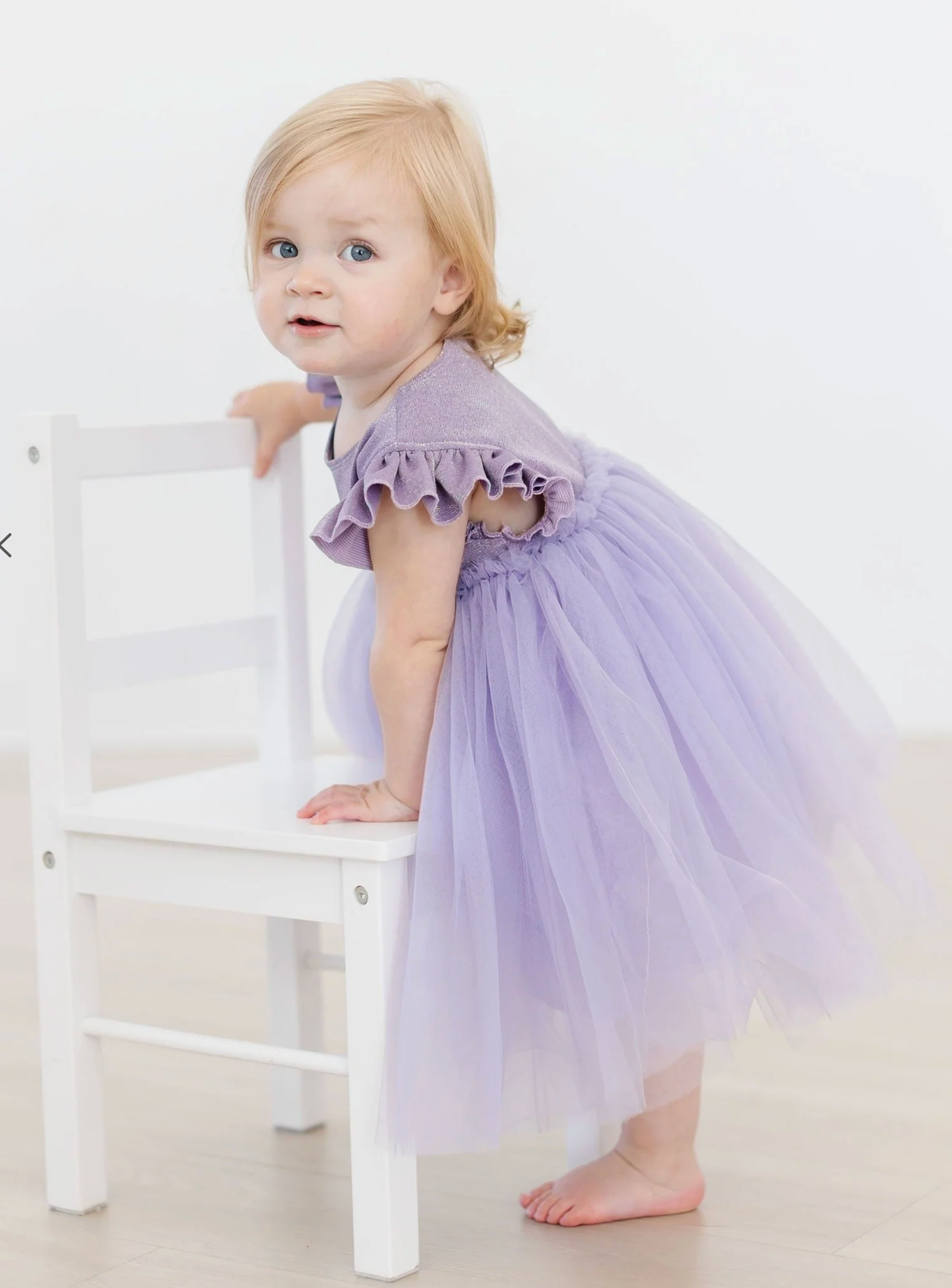 Mila & Rose Lavender Shimmer Tutu Dress