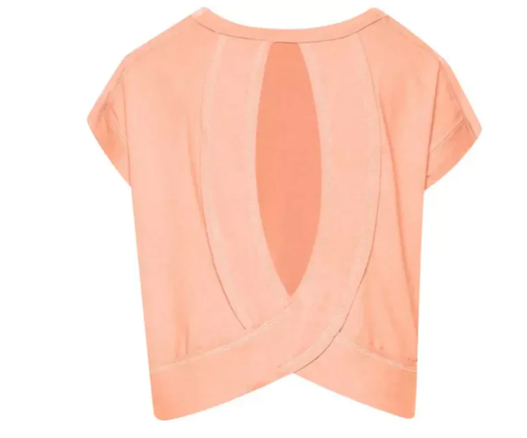 Fornia Creations Split Back Top - Peach