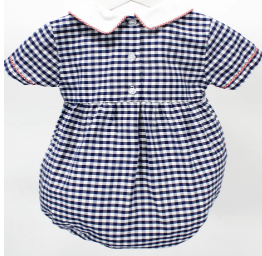 Charming Little One Blue Navy Blake Bubble