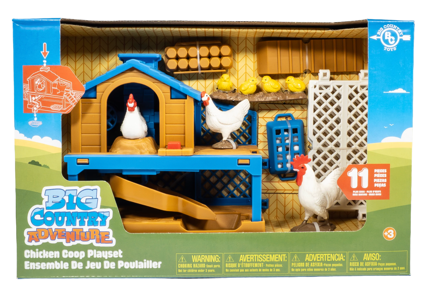 Big Country Toys Chicken Coop Playset