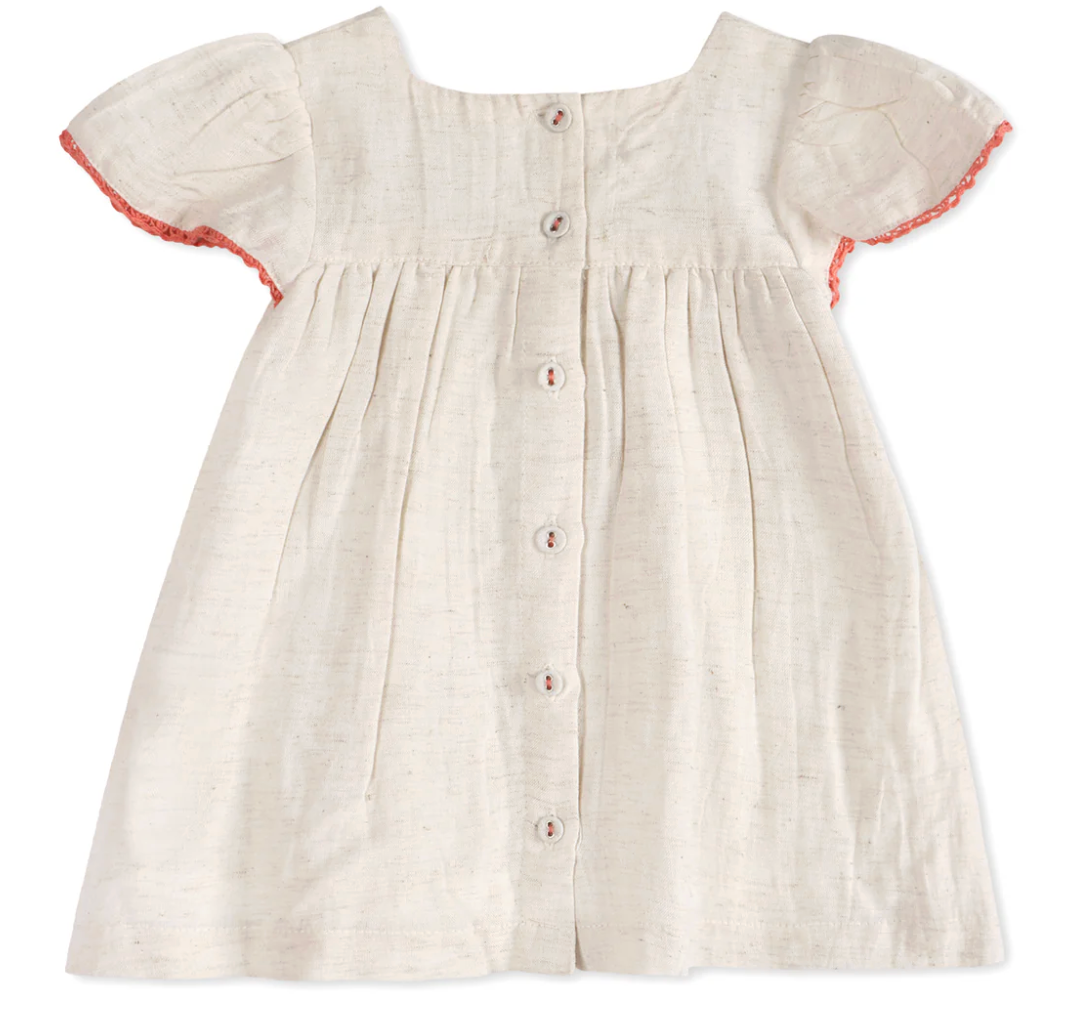 Viverano Gabi Embroidered Dress & Bloomer