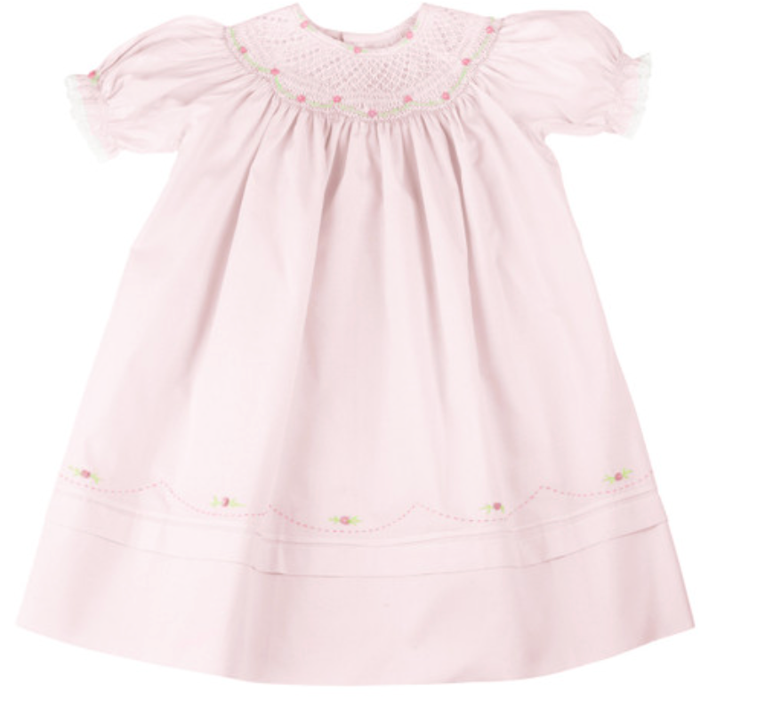 Feltman Brothers Pink Rosette Bishop Dress