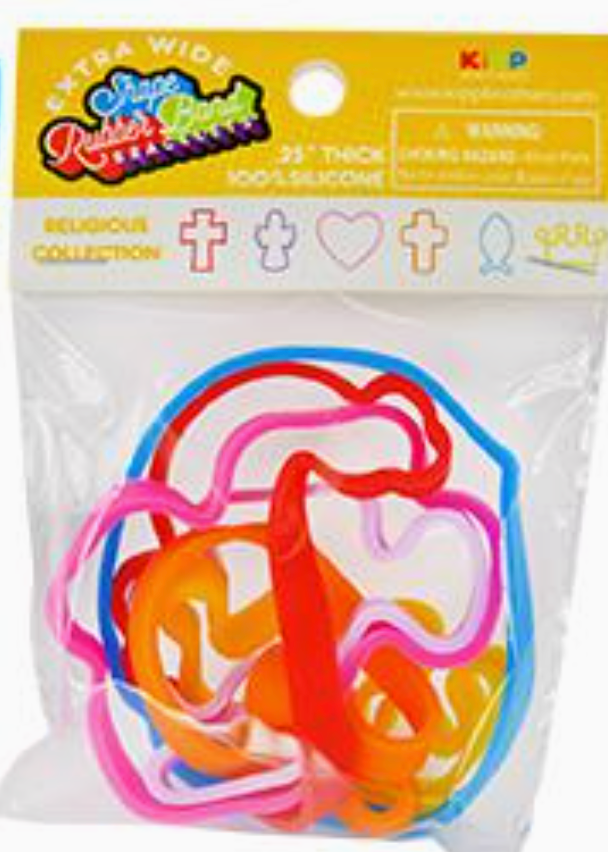 Silicone Shaped Bracelet Packs