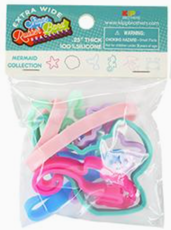 Silicone Shaped Bracelet Packs