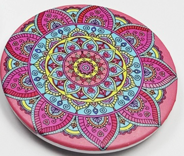 Mandala Pattern Compact Mirror