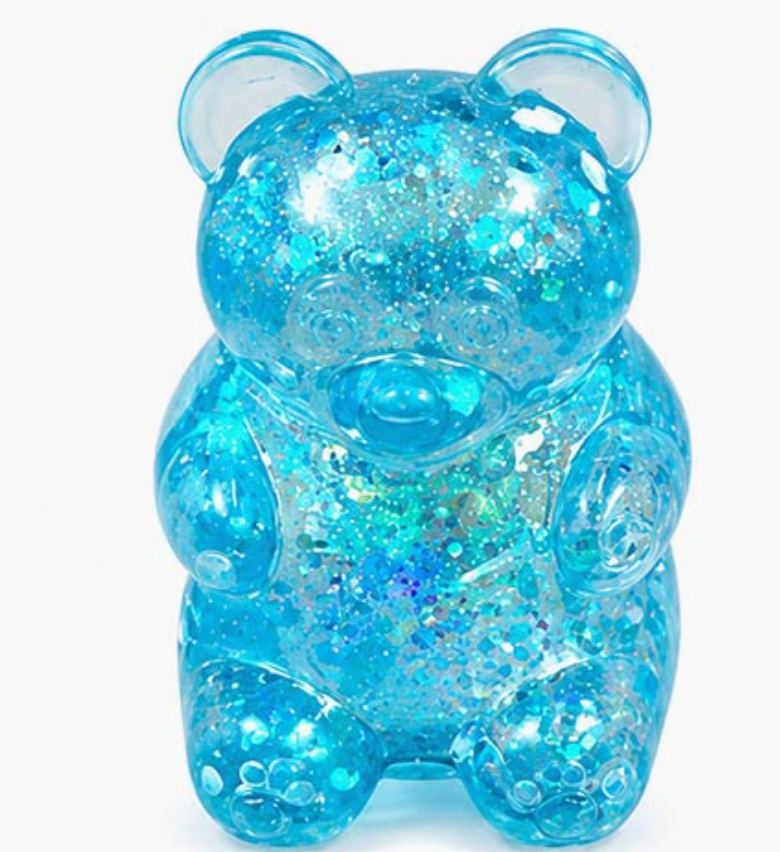 Glittered Gummy Bear Squish