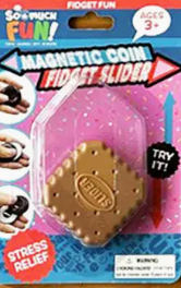 Magnetic Coin Fidget Slider