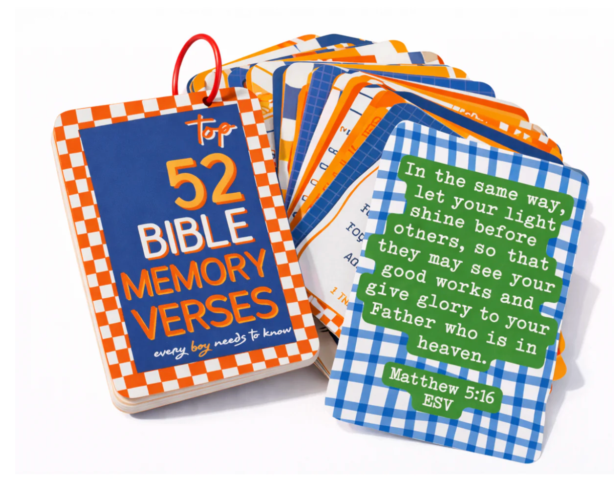 Top 52 Bible Memory Verses Every Boy Needs to Know
