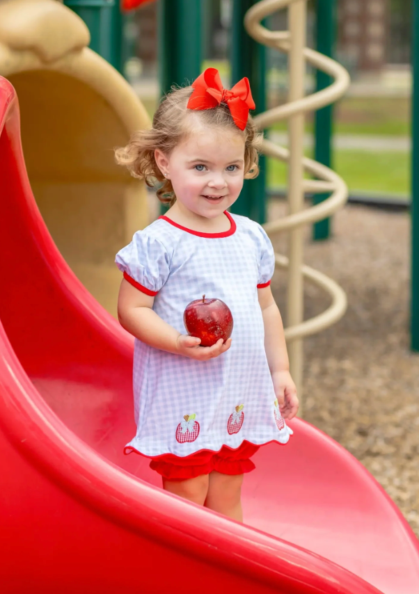 Trotter Street Kids Apple Trio Bloomer Set