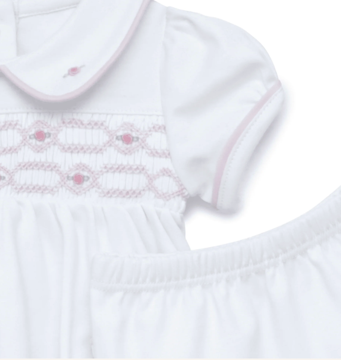 Magnolia Baby Poppy Smocked Diaper Cover Set