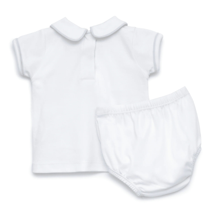Magnolia Baby Charlie Smocked Diaper Cover Set