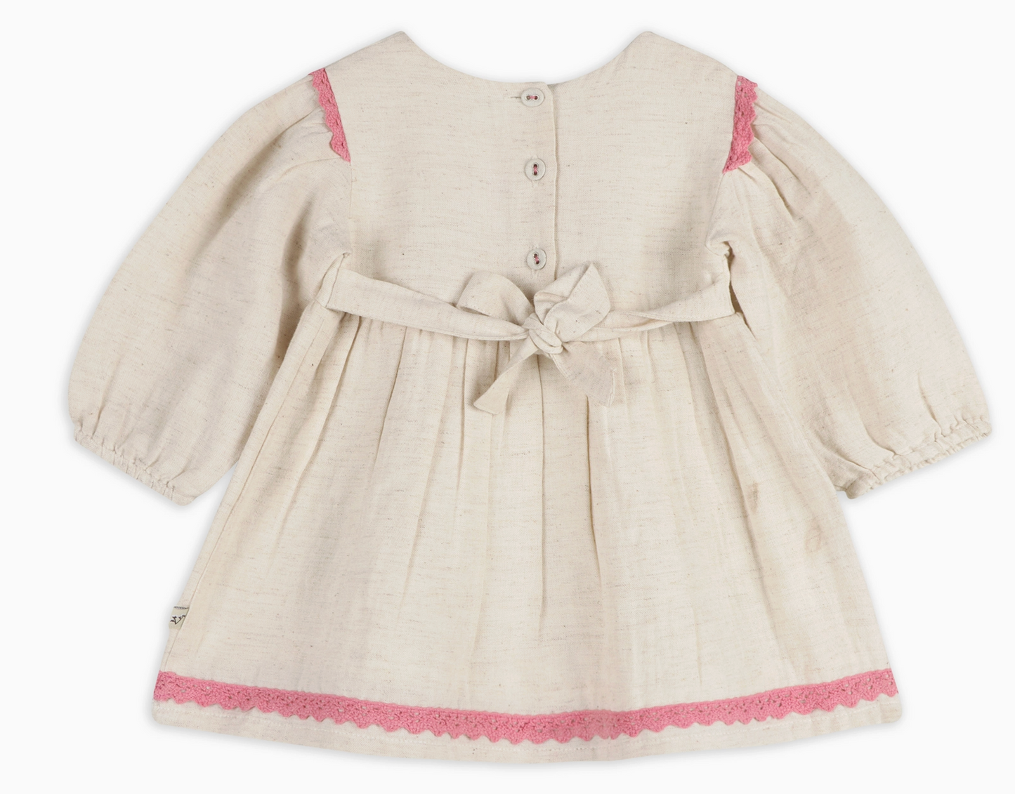 Viverano Colette Embroidered Baby Dress & Bloomer Set