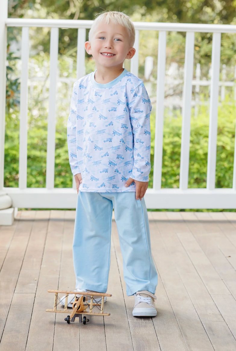 Trotter Street Kids Up Up & Away Pant Set