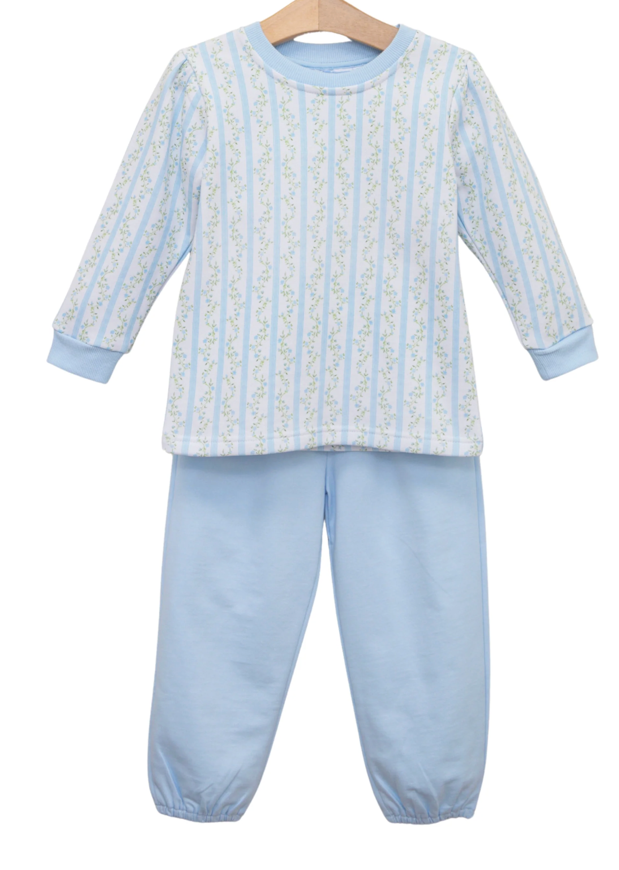 Trotter Street Kids Vineyard Blooms French Terry Set