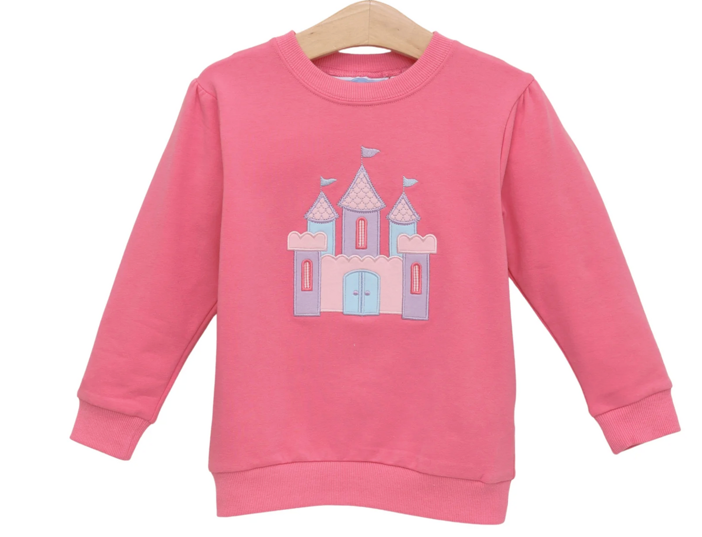 Trotter Street Kids French Terry Pullover - Castle