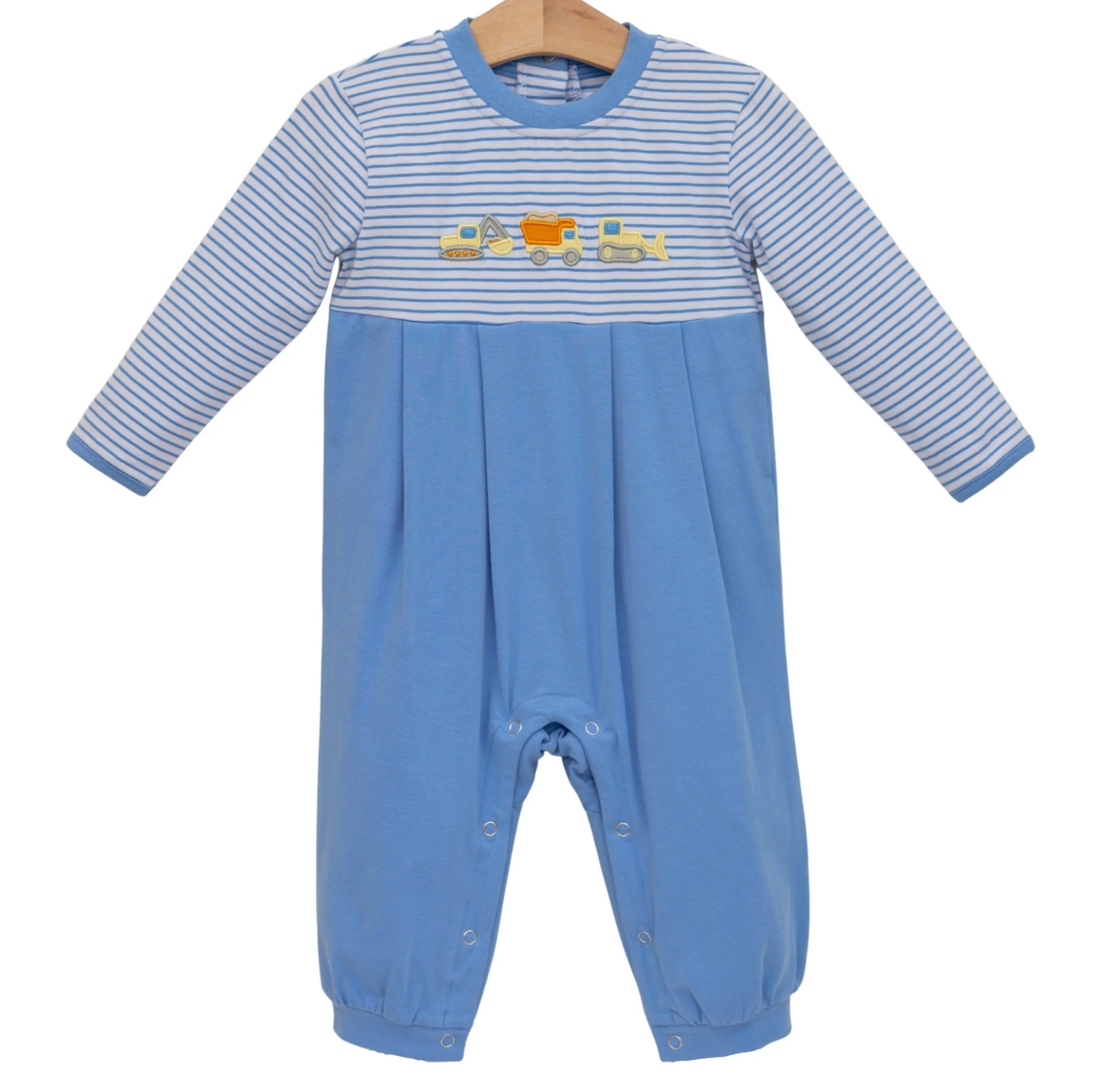 Trotter Street Kids Construction Trucks Romper