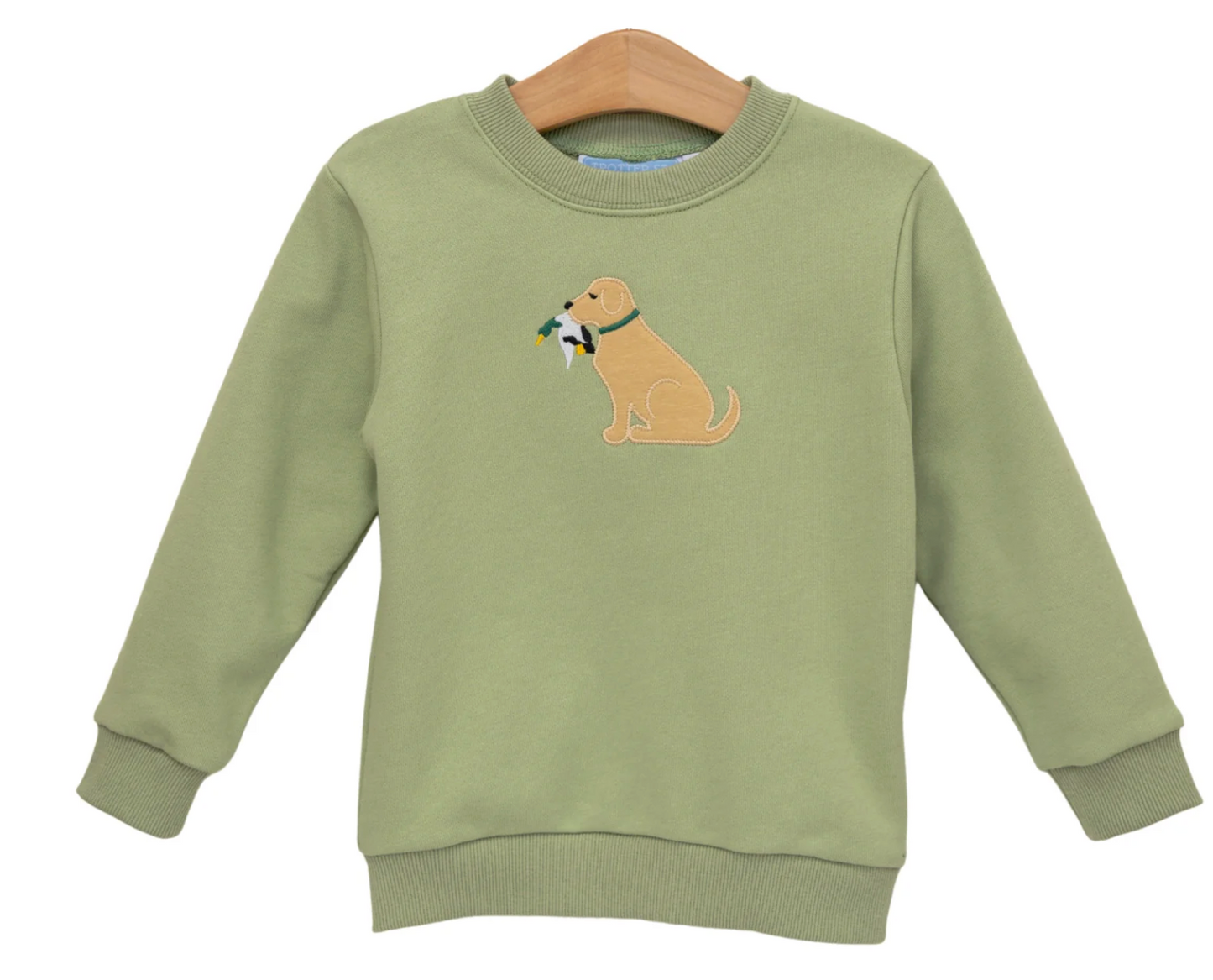 Trotter Street Kids French Terry Pullover - Dog