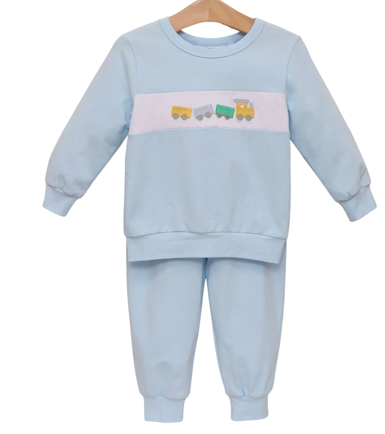Trotter Street Kids Train Jogger Set
