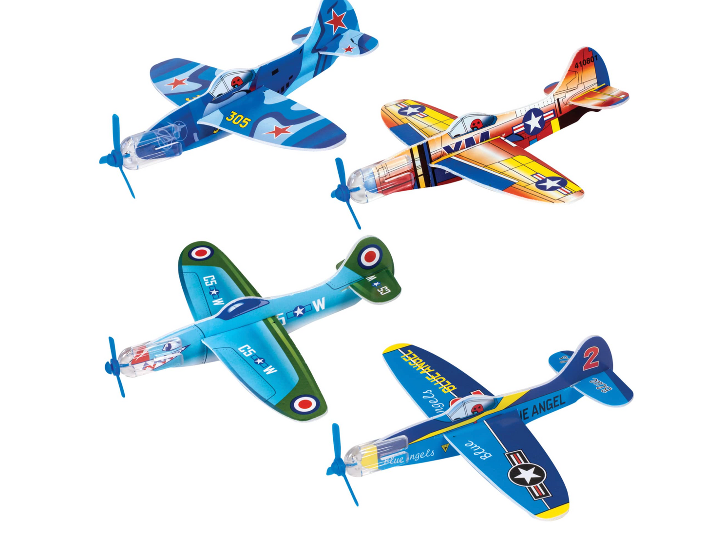 Schylling Retro Glider - 4 Pk