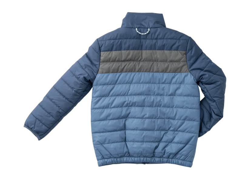 Prodoh Boys Puffer Jacket - Dark Denim Colorblock