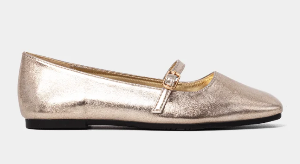 ShuShop Adele Mini Gold Flats