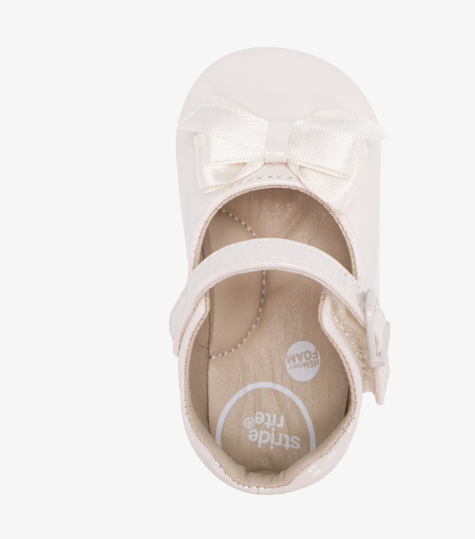 Stride Rite Bonnie Pre Walker Mary Jane - Ivory