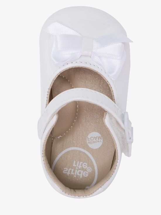 Stride Rite Bonnie Pre-Walker Mary Jane - White