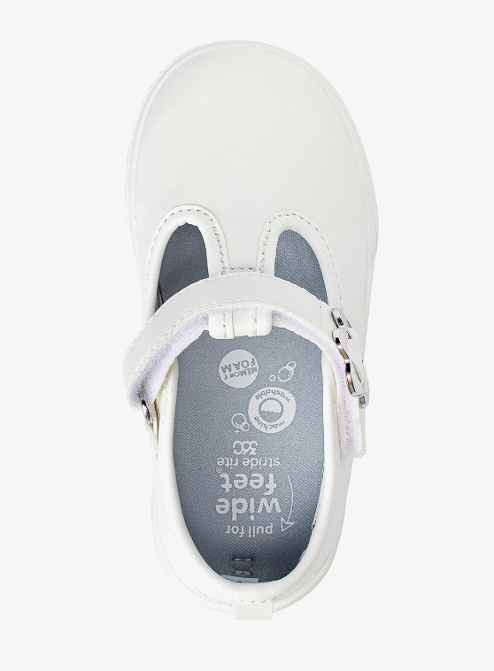 Stride Rite Gia Mary Jane - WHite