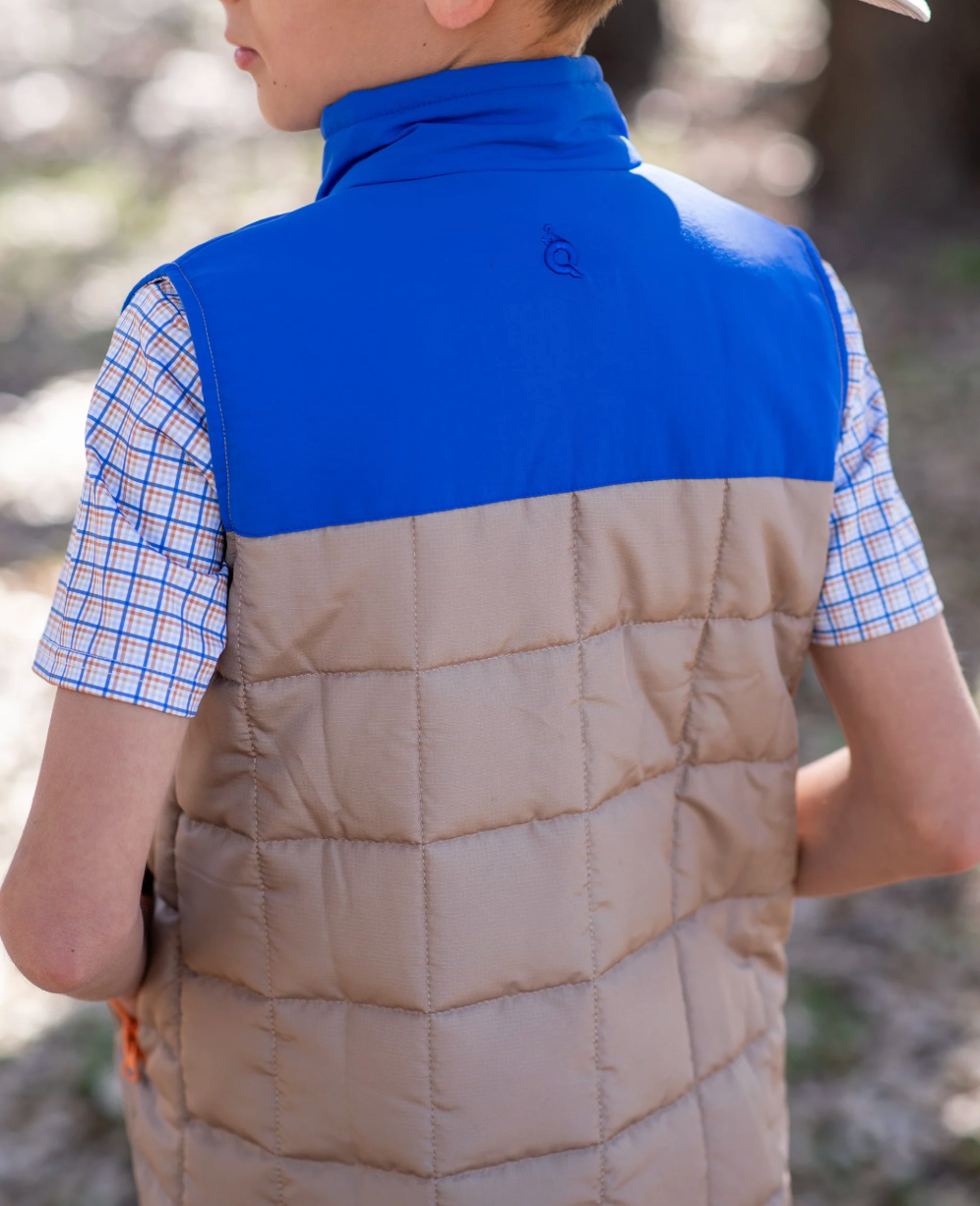 Blue Quail Brazos Plaid Vest