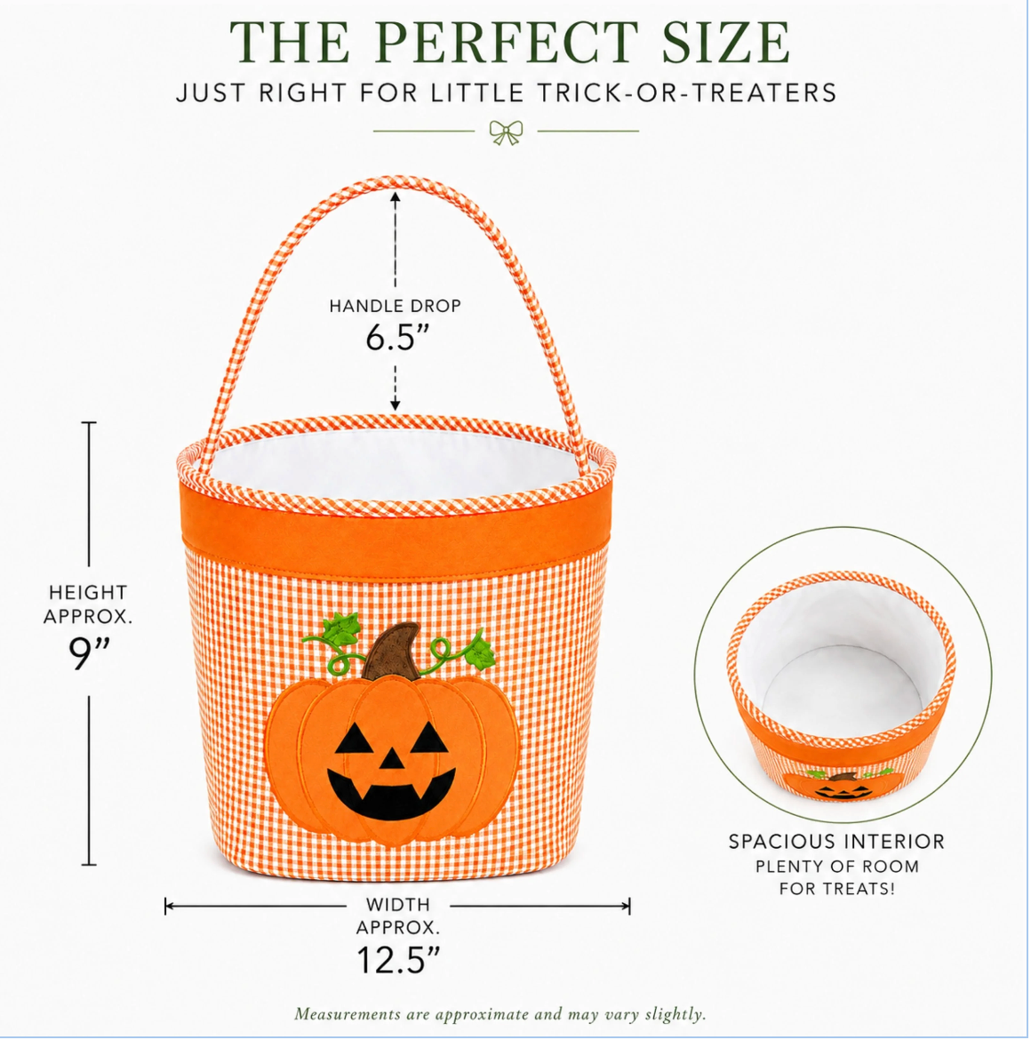 Bits & Bows Jack-O-Lantern Trick or Treat Tote