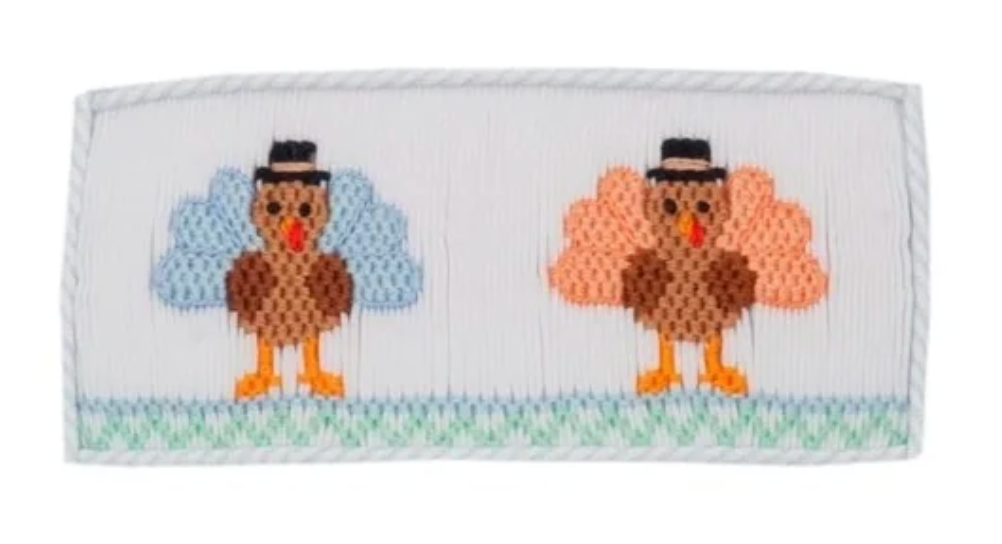 Petit Bebe Turkey Boy's Lt Blue LS Knit Pant Set