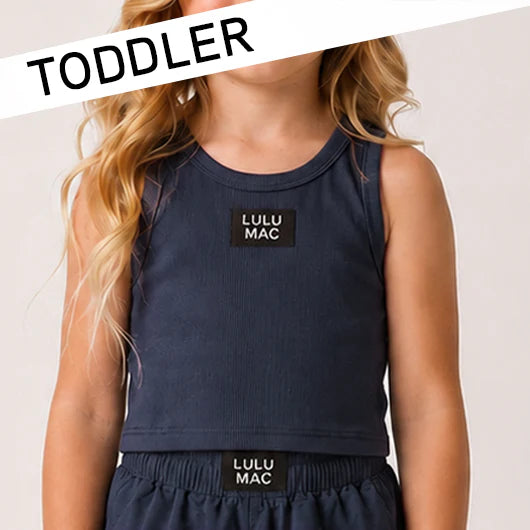 Lulu Mac Navy Youth Tank