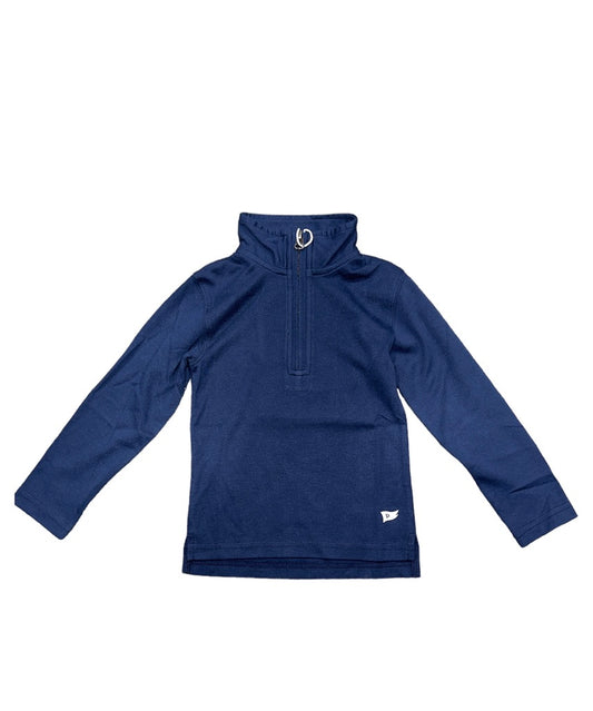 Navy Quarter Zip Pullover