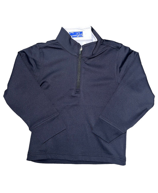 Summer Duck Performance Black Quarter Zip