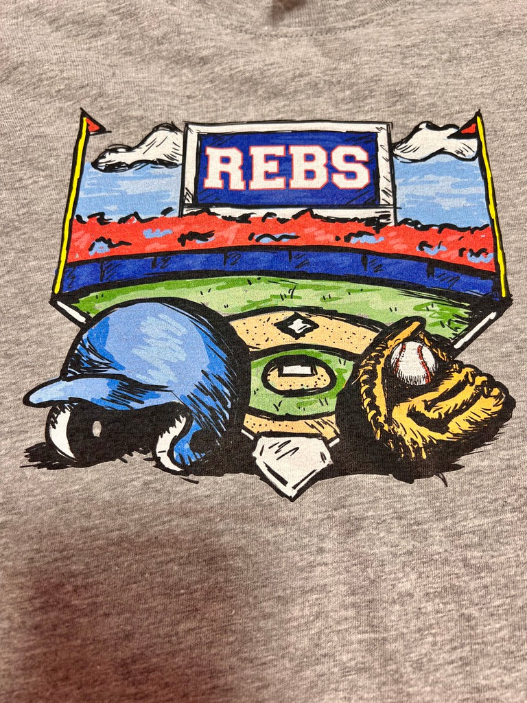 Rebs Baseball Tee