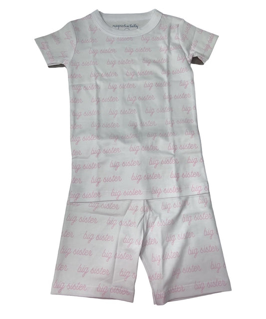 Big Sister Printed Short Pajamas