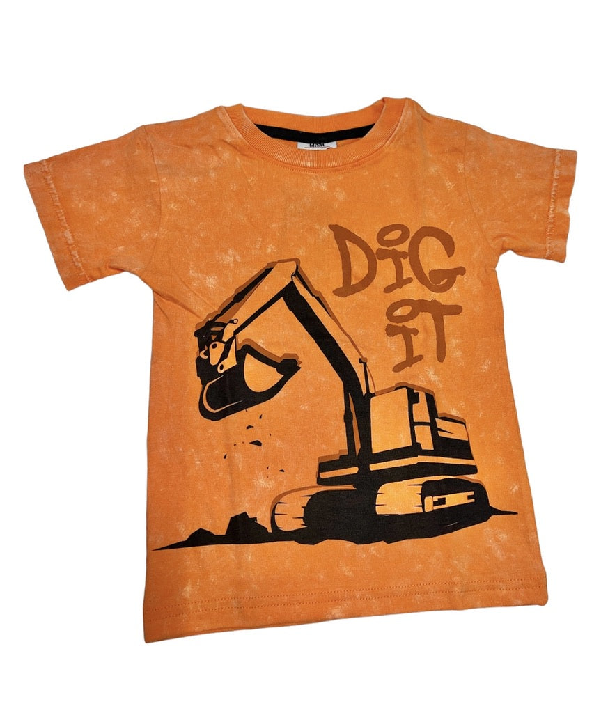 Orange Dig It Enzyme Tee