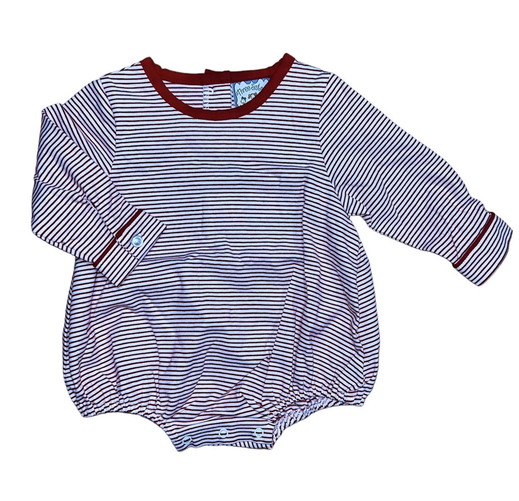 TS Brodie Bubble Burgundy Stripe