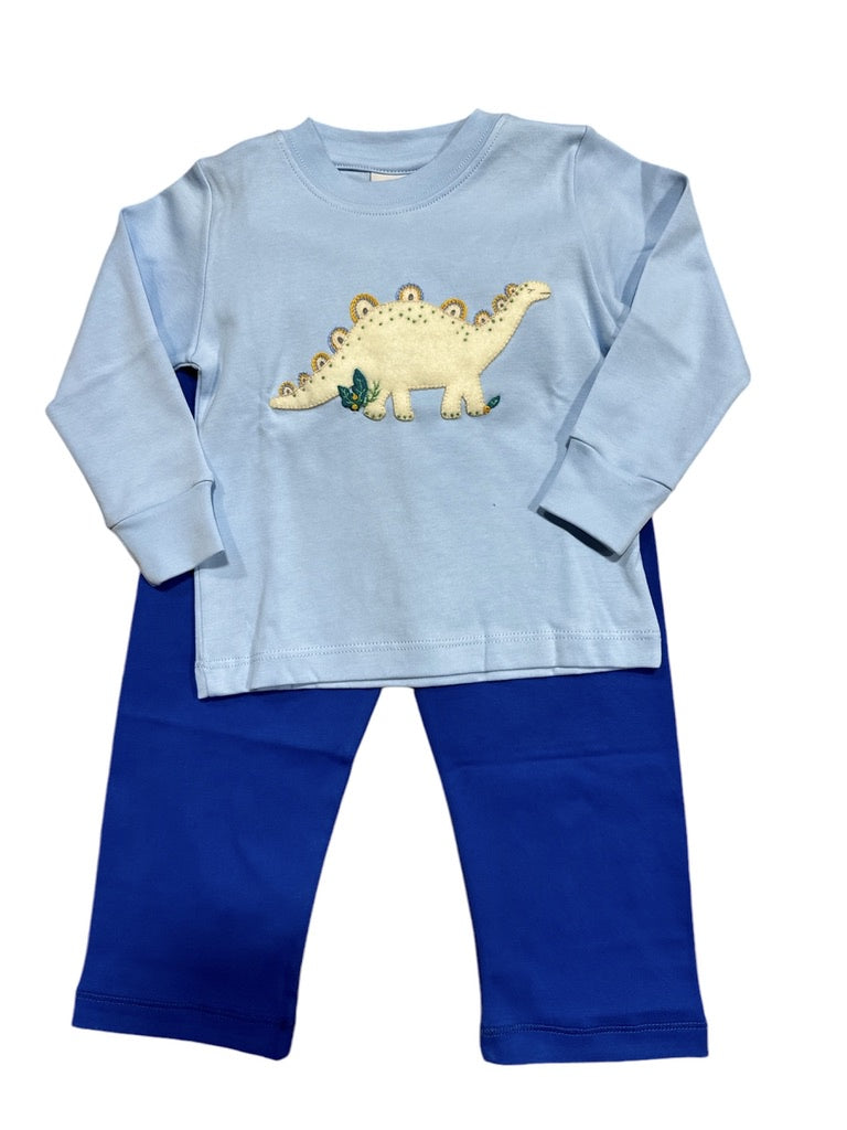 Squiggles Dino Dean Pant Set Blue/Royal