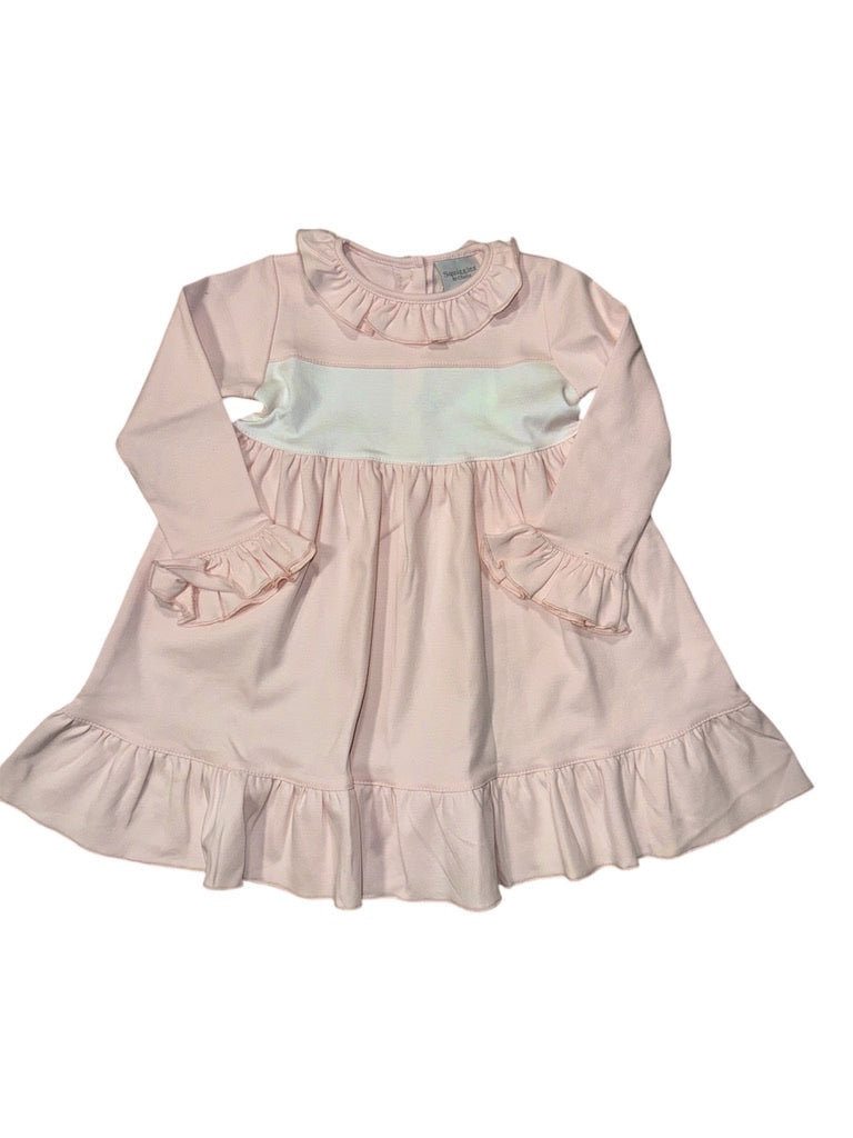 Squiggles Pink Dress w/Panel